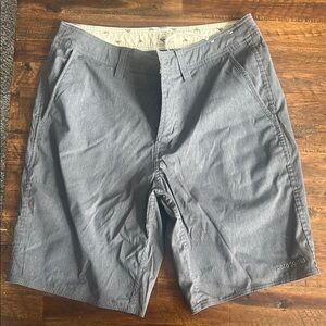 Patagonia Gray Flat Front Shorts Lightweight Casual